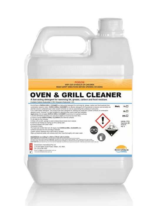 Oven & Grill Cleaner - EnviroChem International Pty Ltd