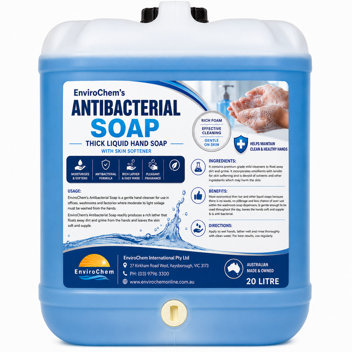 ANTIBACTERIAL LIQUID HAND SOAP ( Blue Liquid )