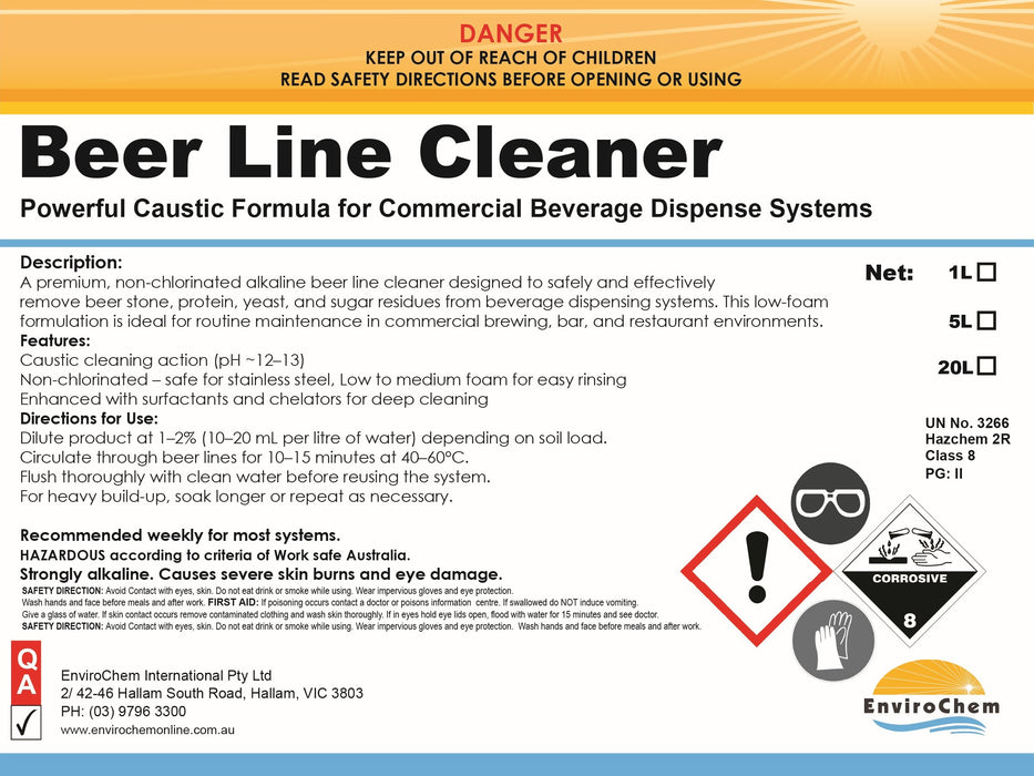 Beer Line Cleaner