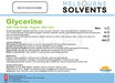 Glycerine, Organic, Pure Vegetable Glycerine (VG) British Pharmacopoeia (BP) (100% Food Grade) - EnviroChem International Pty Ltd