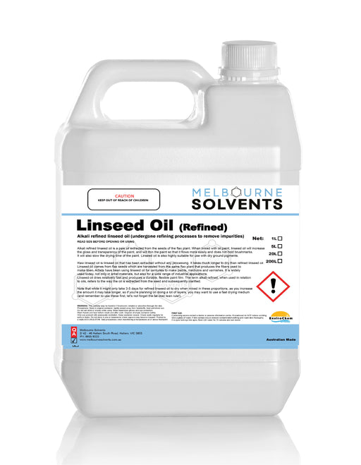 Linseed Oil (Refined) - EnviroChem International Pty Ltd