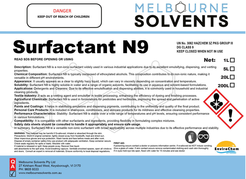 Surfactant N9