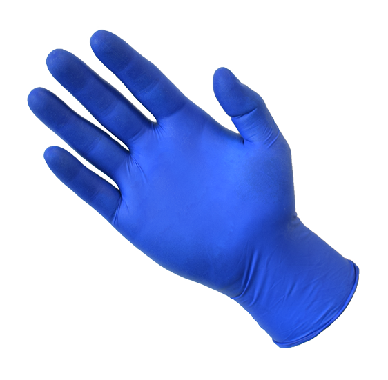 Blue Nitrile - Powder Free - EnviroChem Australia