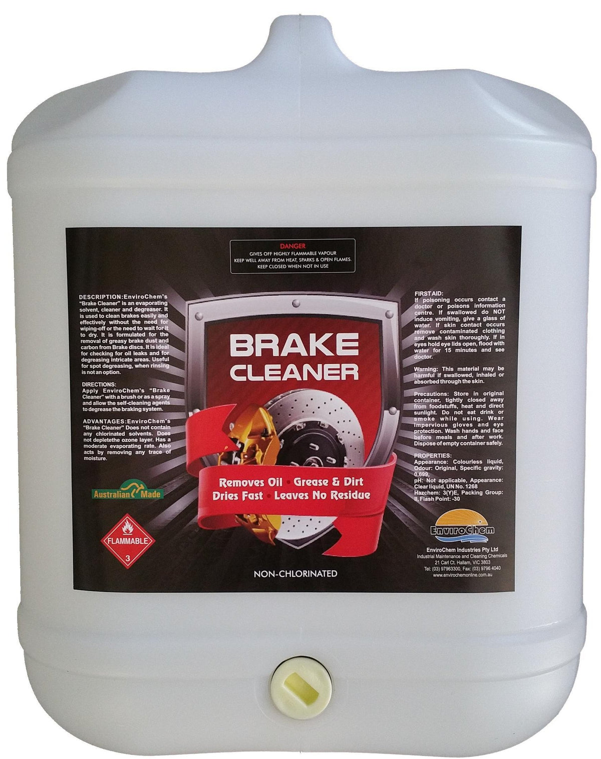 Brake Cleaner Warning Buy Brake Cleaner: removal of greasy dust and carbon from Brake discs ...