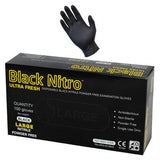Black Nitrile Gloves - Powder Free - EnviroChem Online