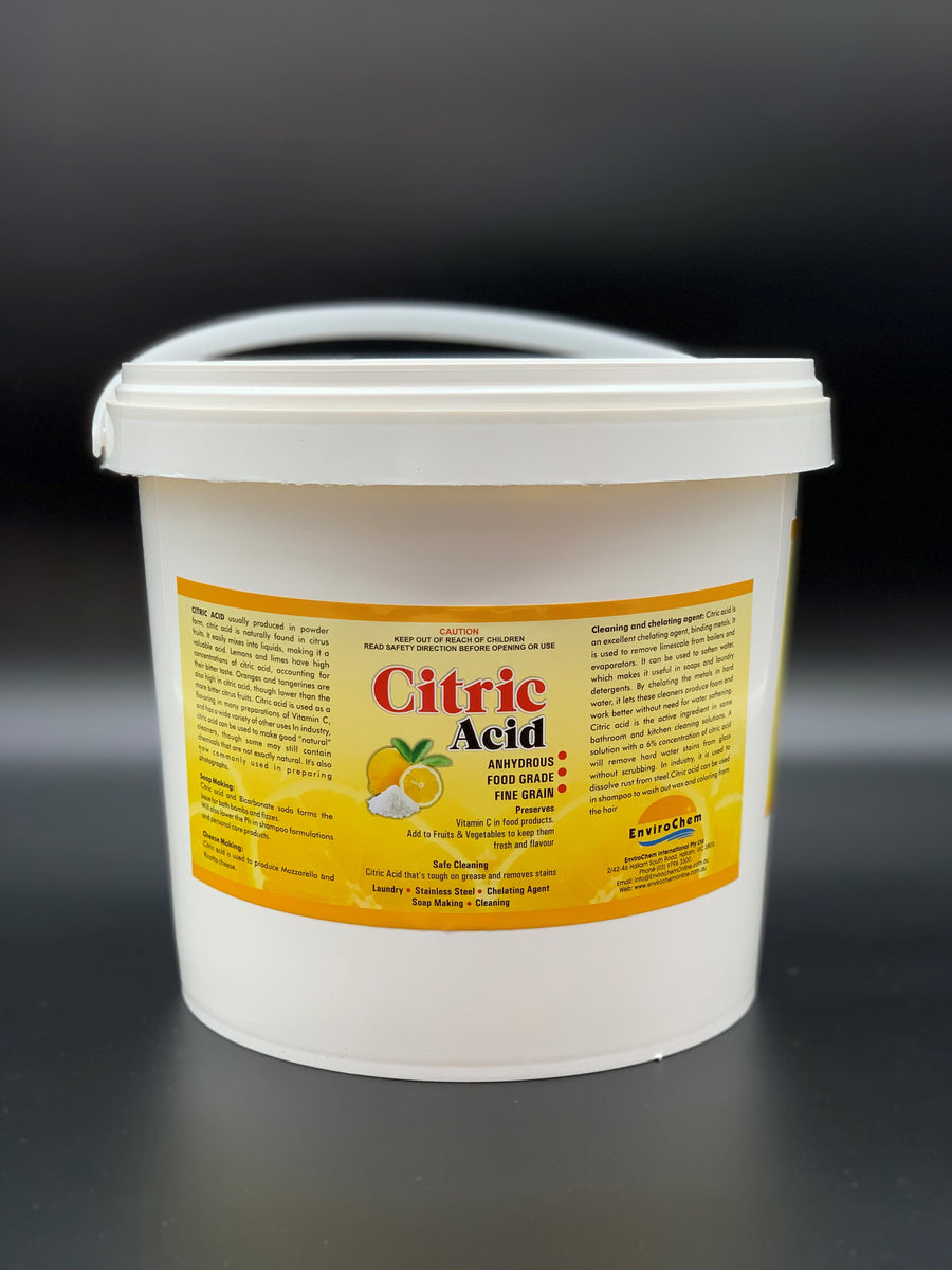 Citric Acid Powder Anhydrous: Heavy duty cleaning – EnviroChem ...