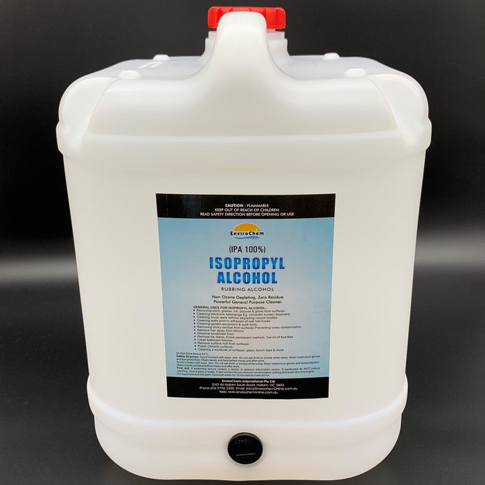 Isopropyl Alcohol (100% IPA), Isopropanol, Rubbing Alcohol - EnviroChem Online Australia