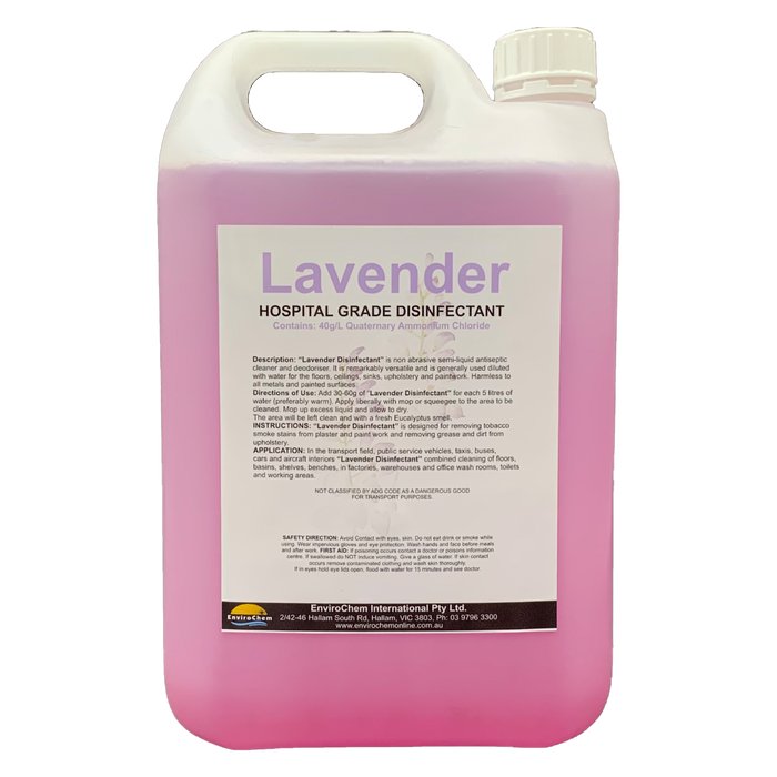 Lavender Disinfectant - EnviroChem Online Australia