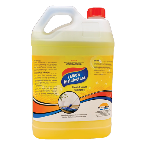 Lemon Disinfectant HOSPITAL GRADE - EnviroChem Online