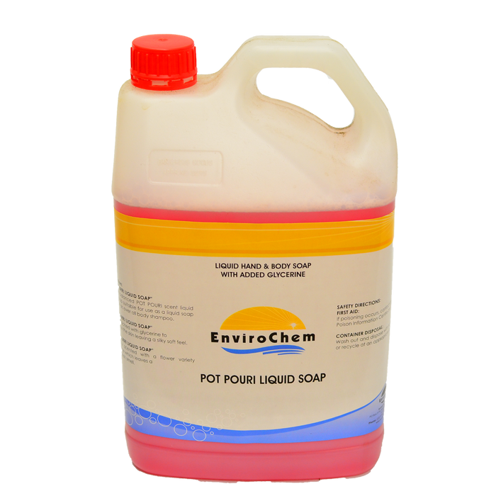 Pot Pouri Liquid Soap (Pink Soap) - EnviroChem Online Australia