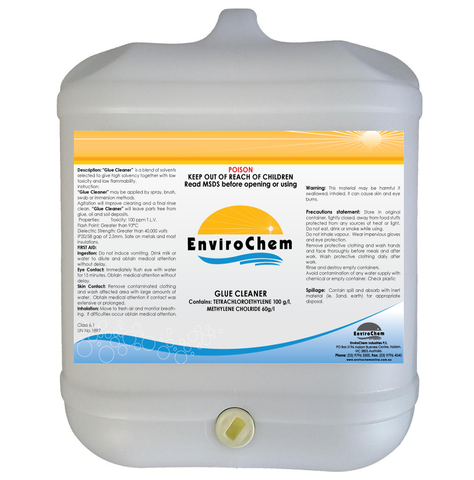Glue Cleaner (Industrial Strength) - EnviroChem Online Australia