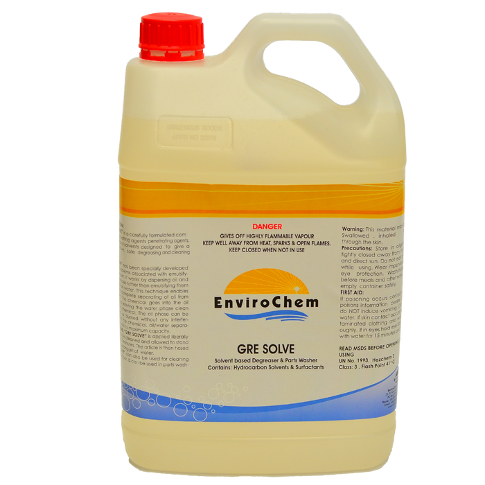 Gre Solve - Heavy Duty Solvent Degreaser - EnviroChem Online Australia