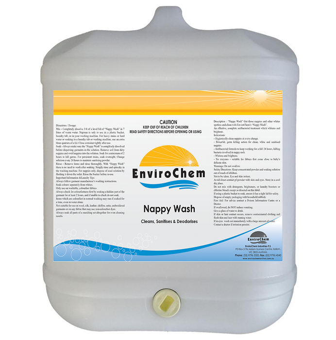 Nappy Wash - EnviroChem Online Australia