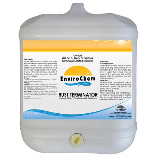 Rust Terminator - EnviroChem Online Australia