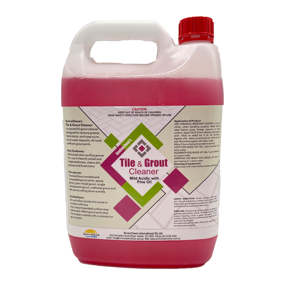 Buy Tile & Grout Cleaner | Cleaning Supplies — EnviroChem International ...